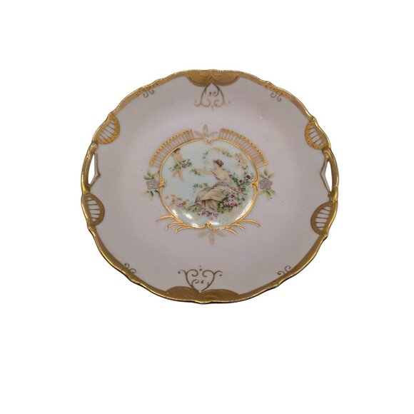 Vintage ARDALT Japan (Lenwile China) Hand Painted Dish Plate 7.25 - Picture 1 of 7